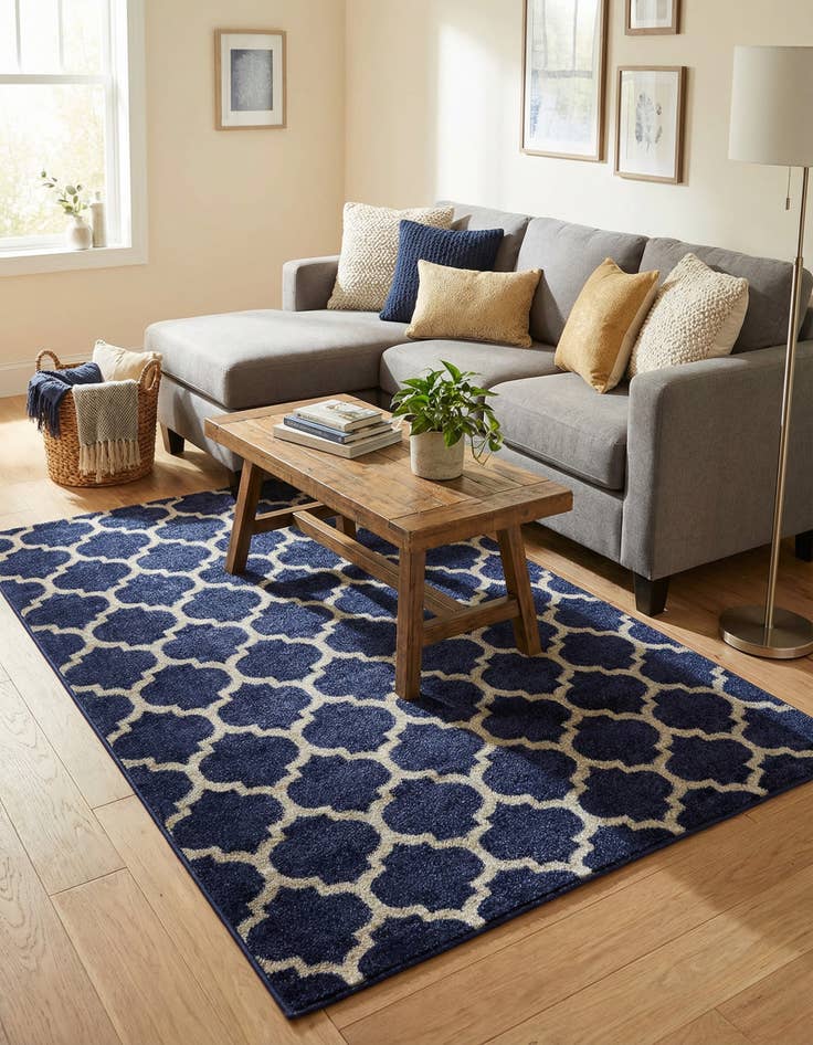 Detail image of 4' x 6' Trellis Rug