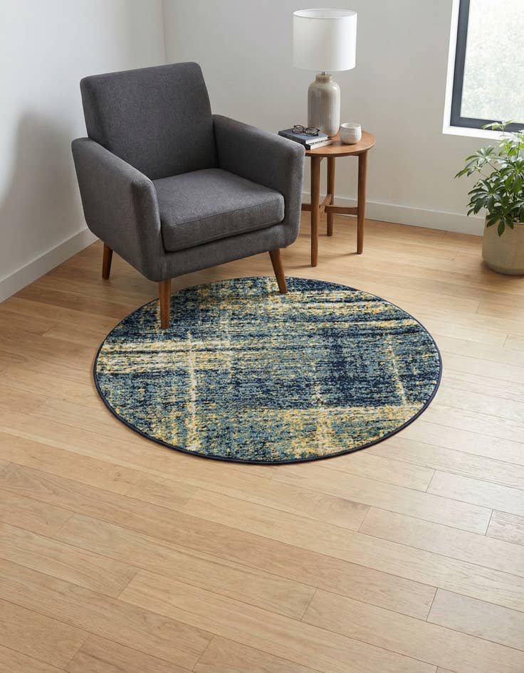 Detail image of 3' x 3' Laguna Round Rug