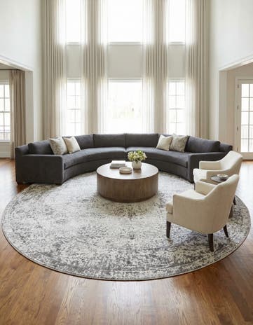 13' 1 x 13' 1 Monte Carlo Round Rug