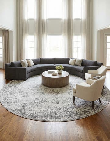 13' 1 x 13' 1 Monte Carlo Round Rug