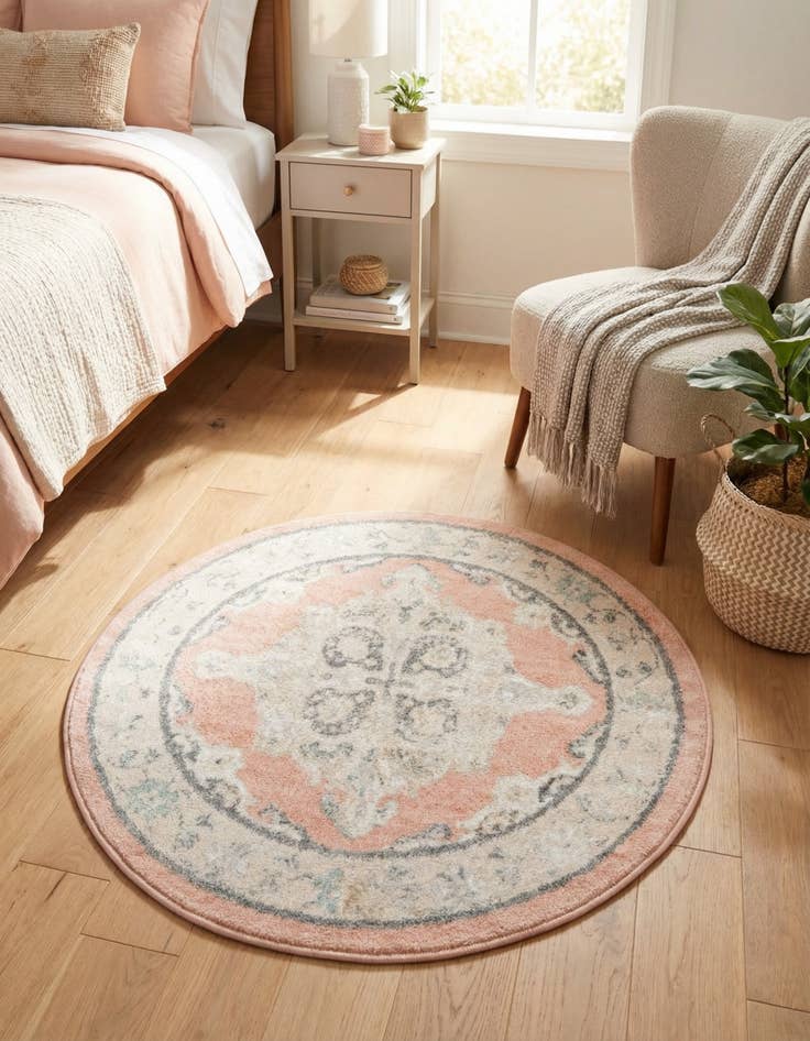 Detail image of 3' 3 x 3' 3 Parker Round Rug