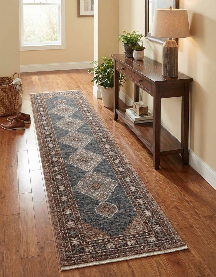 Detail image of 2' 7 x 12' 6 Grand Tradition Rug