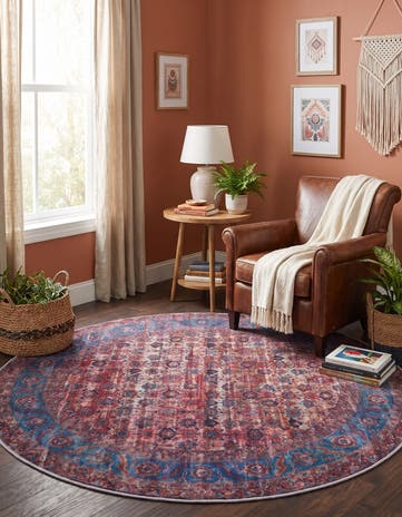 160cm x 160cm Maahru Tapis Rond