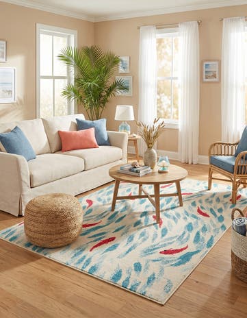 5' x 8' Washable Amalfi Rug