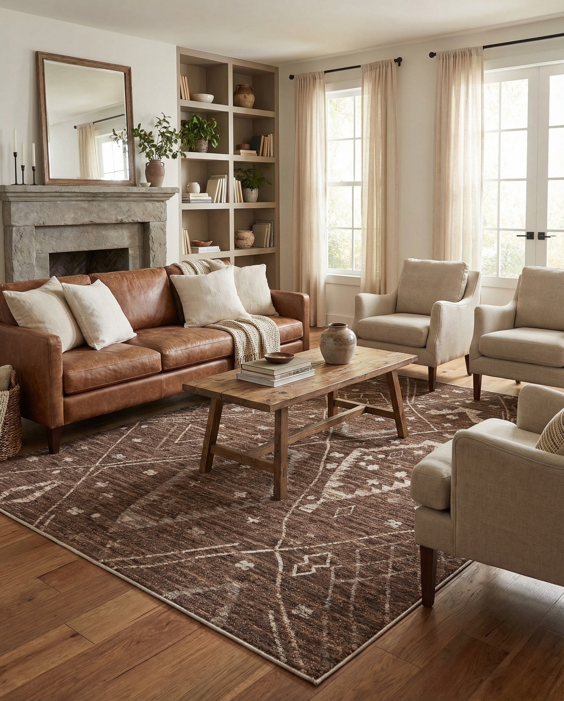 9' x 12' 6 Grand Tradition Rug