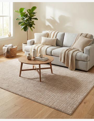 Rustic Pebble Textura Designer Rug