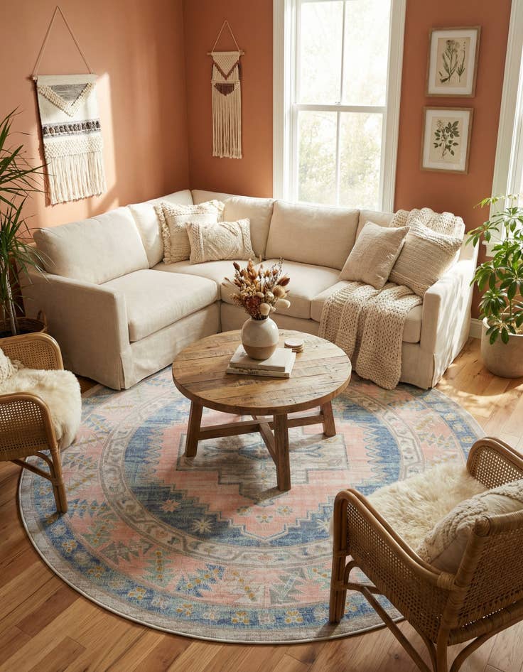 Detail image of 10' x 10' Whitney Round Rug