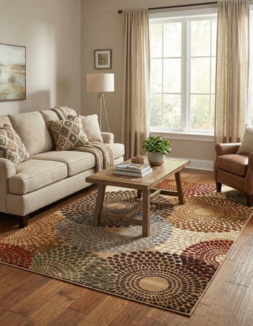 5' 3 x 8' Cafe Rug