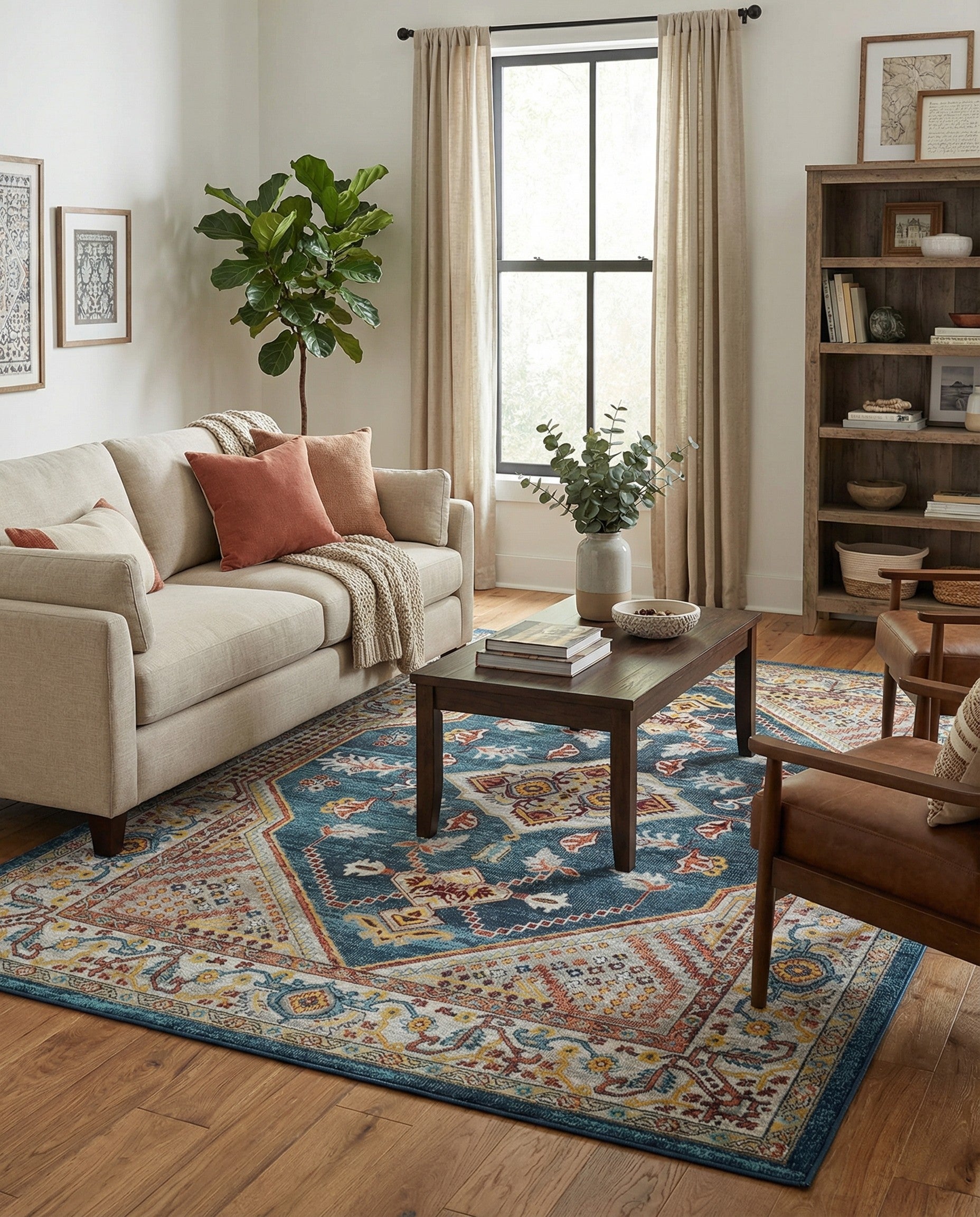 Primary image 7' x 10' Kamala Washable Rug