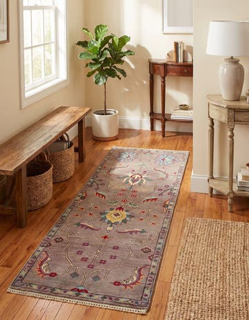 2' 2 x 5' 9 Hand Knotted Kazak Runner Rug