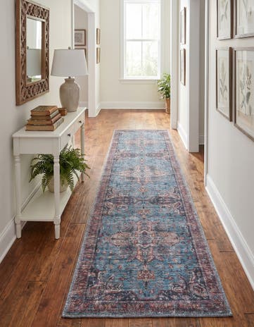 2' x 10' Washable Maahru Runner Rug