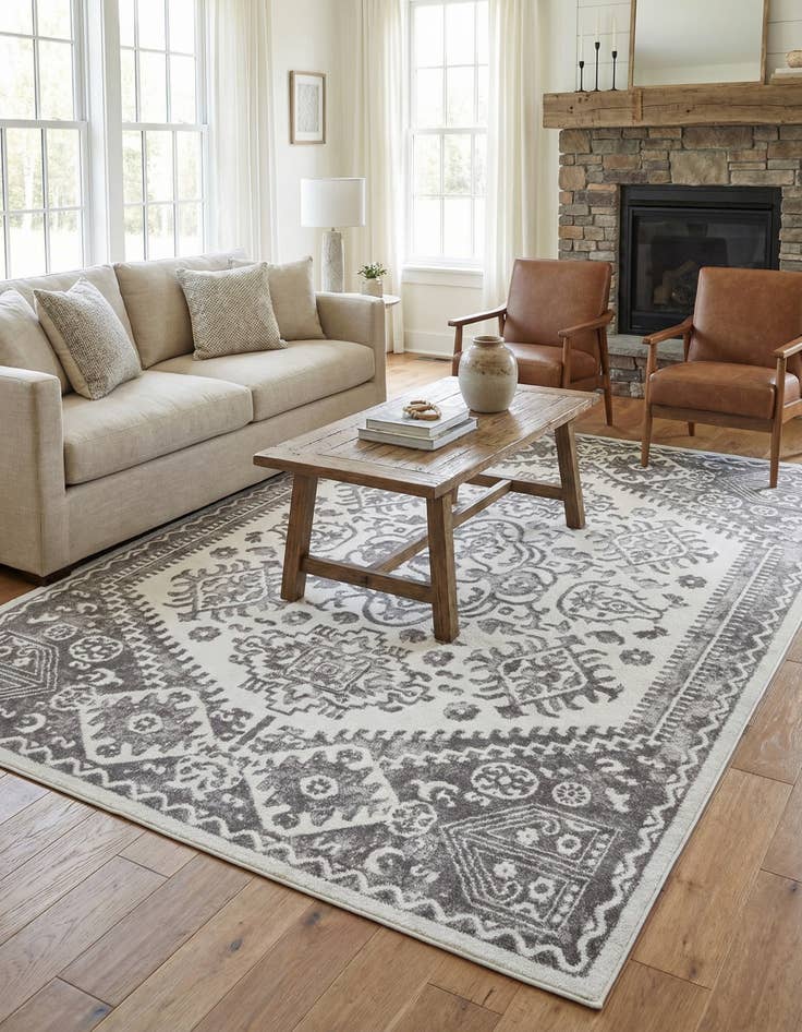 Detail image of 7' 10 x 11' Oxford Rug