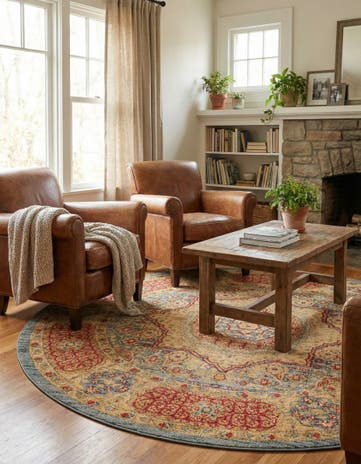 6' x 6' Amina Round Rug