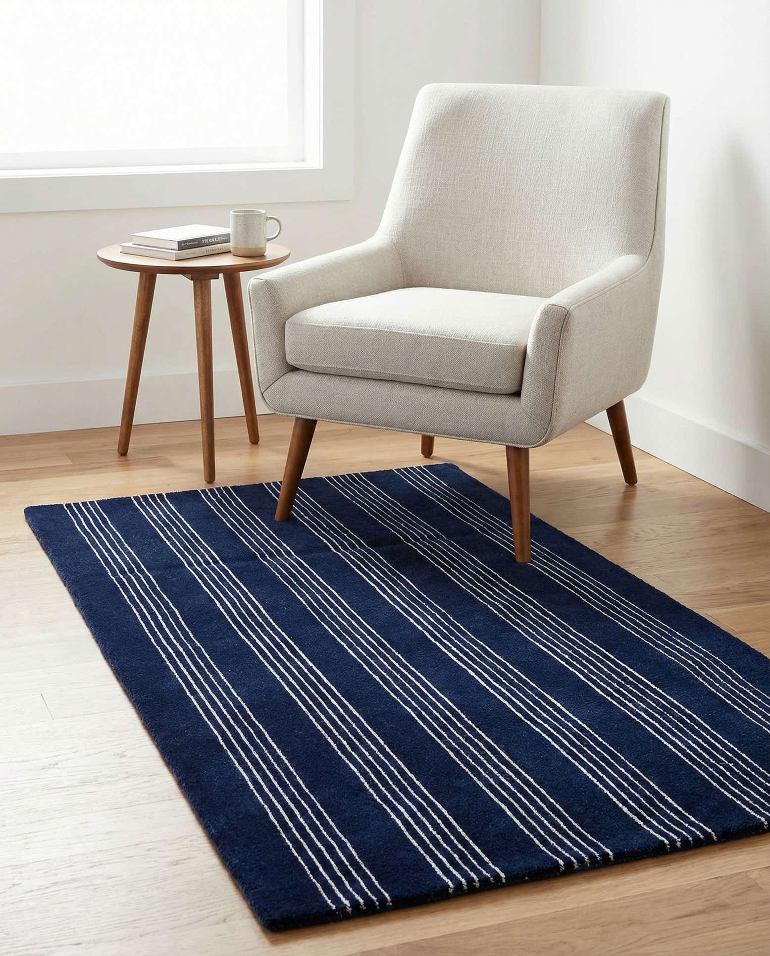3' 3 x 5' 3 Jill Zarin Striped Wool Rug