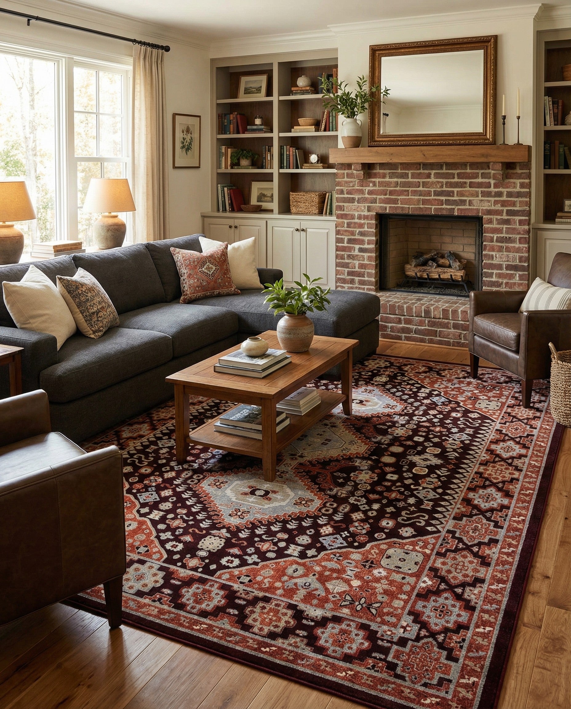 Primary image  9' x 12' Kamala Washable Rug