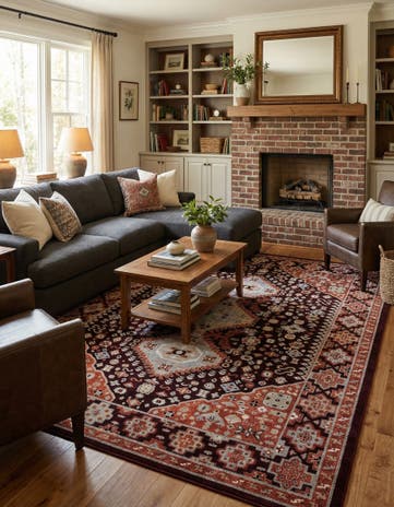 9' x 12' Kamala Washable Rug