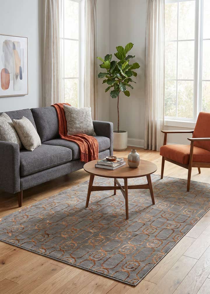 5' 3 x 7' Vogue Geo Rug