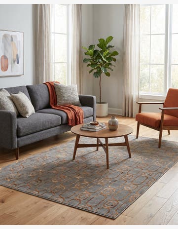 5' 3 x 7' Vogue Geo Rug