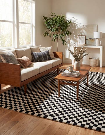 9' x 12' Hand Tufted Wool Rug