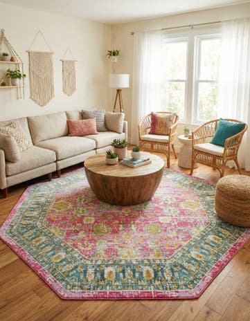 8' 2 x 8' 2 Paragon Octagon Rug
