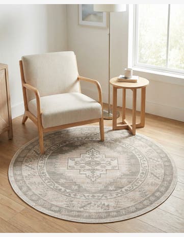 Mink Whitney Round Rug