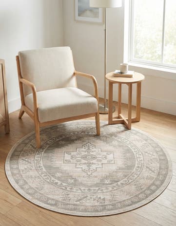 4' 1 x 4' 1 Whitney Round Rug
