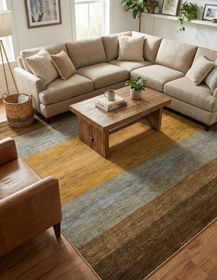 Detail image of 6' x 9' Kashkuli Gabbeh Rug