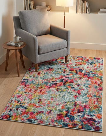 3' 3 x 5' 3 Washable Theia Rug