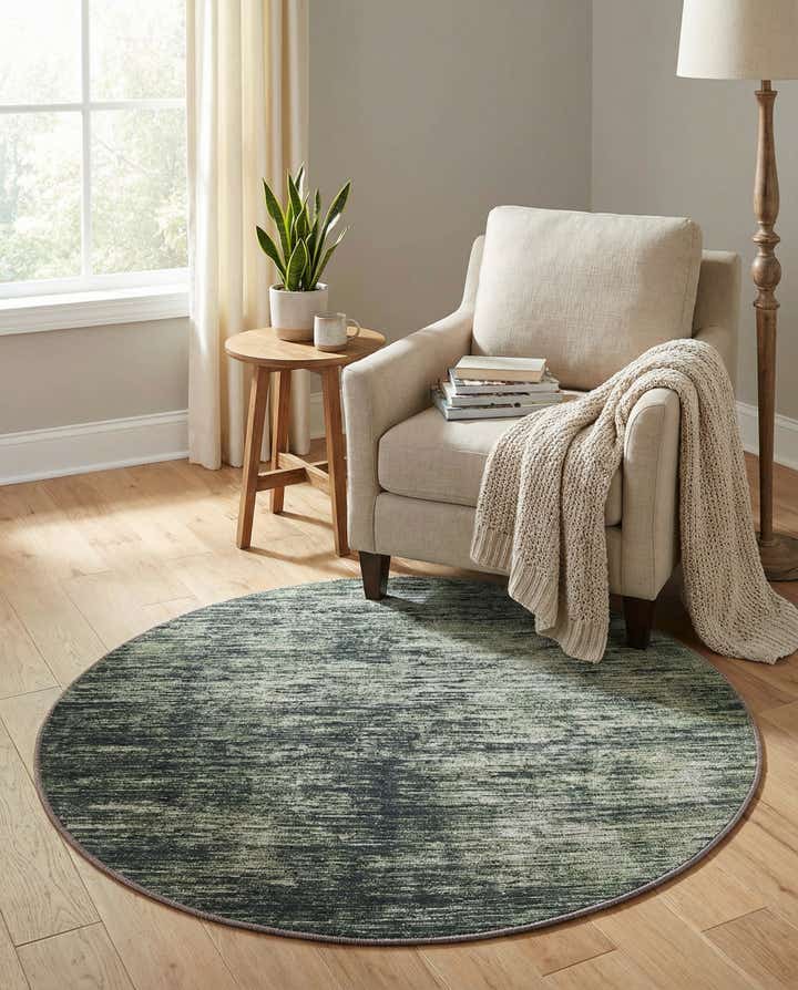 3' 6 x 3' 6 Asha Round Rug