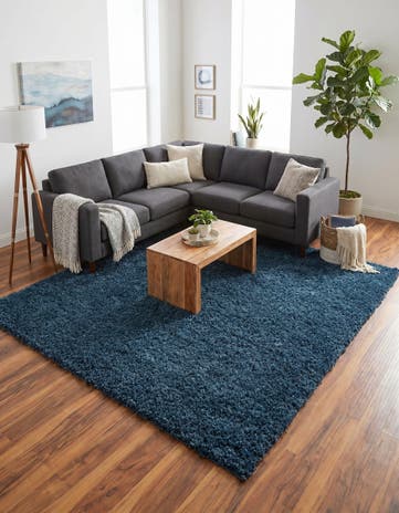 10' x 10' Zermatt Shag Square Rug