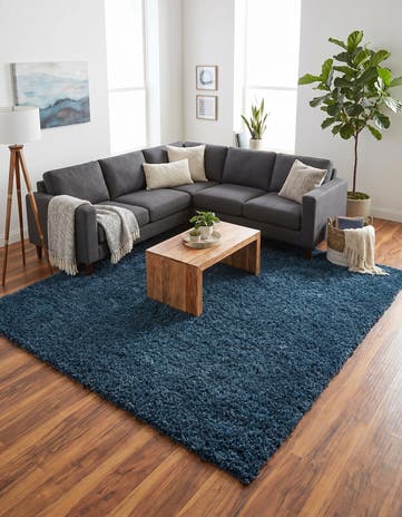 10' x 10' Zermatt Shag Square Rug