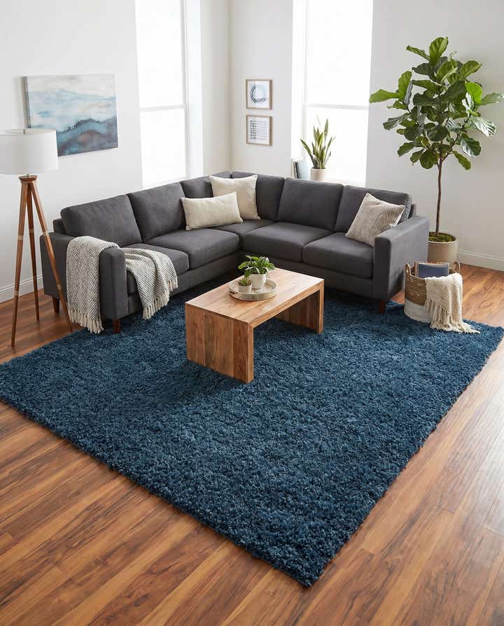 10' x 10' Zermatt Shag Square Rug