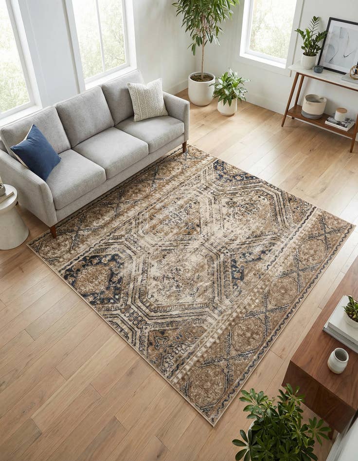 Detail image of 7' x 7' Eliza Square Rug