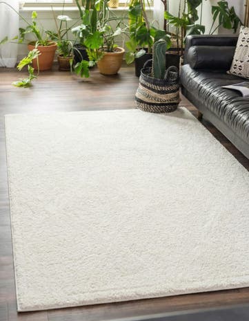 4' x 6' Lattice Shag Rug