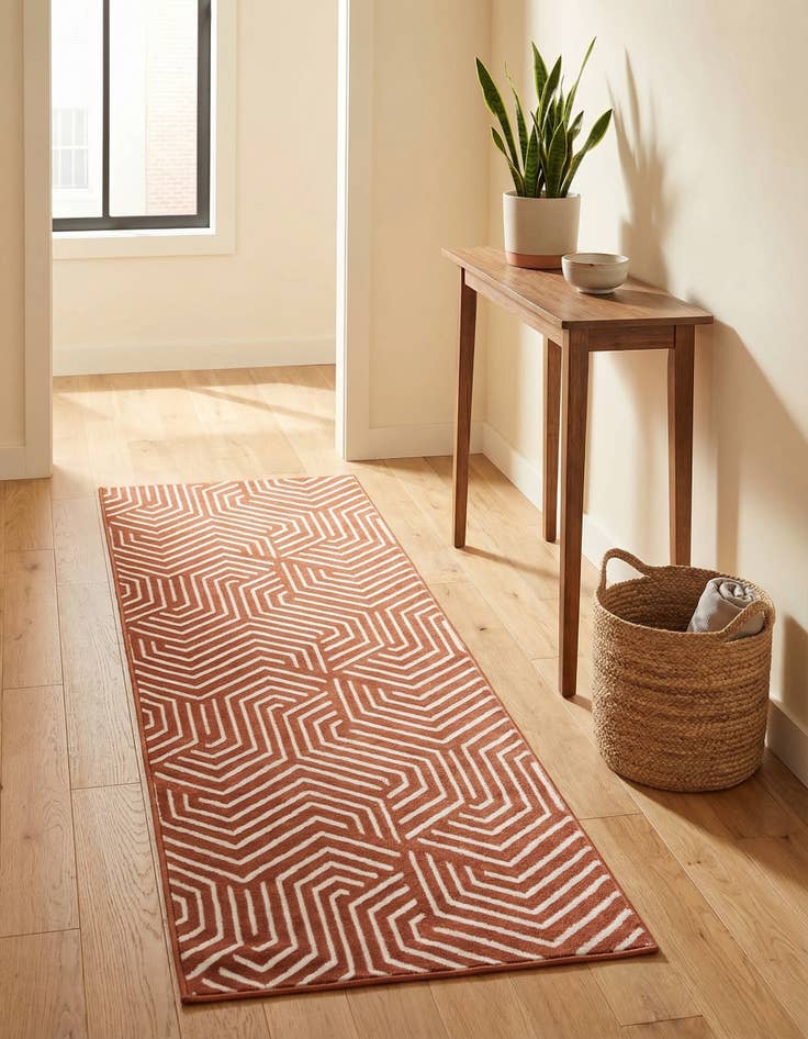 Detail image of 2' x 6' Aakaar Runner Rug