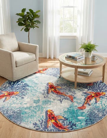 Ariel Round Rug