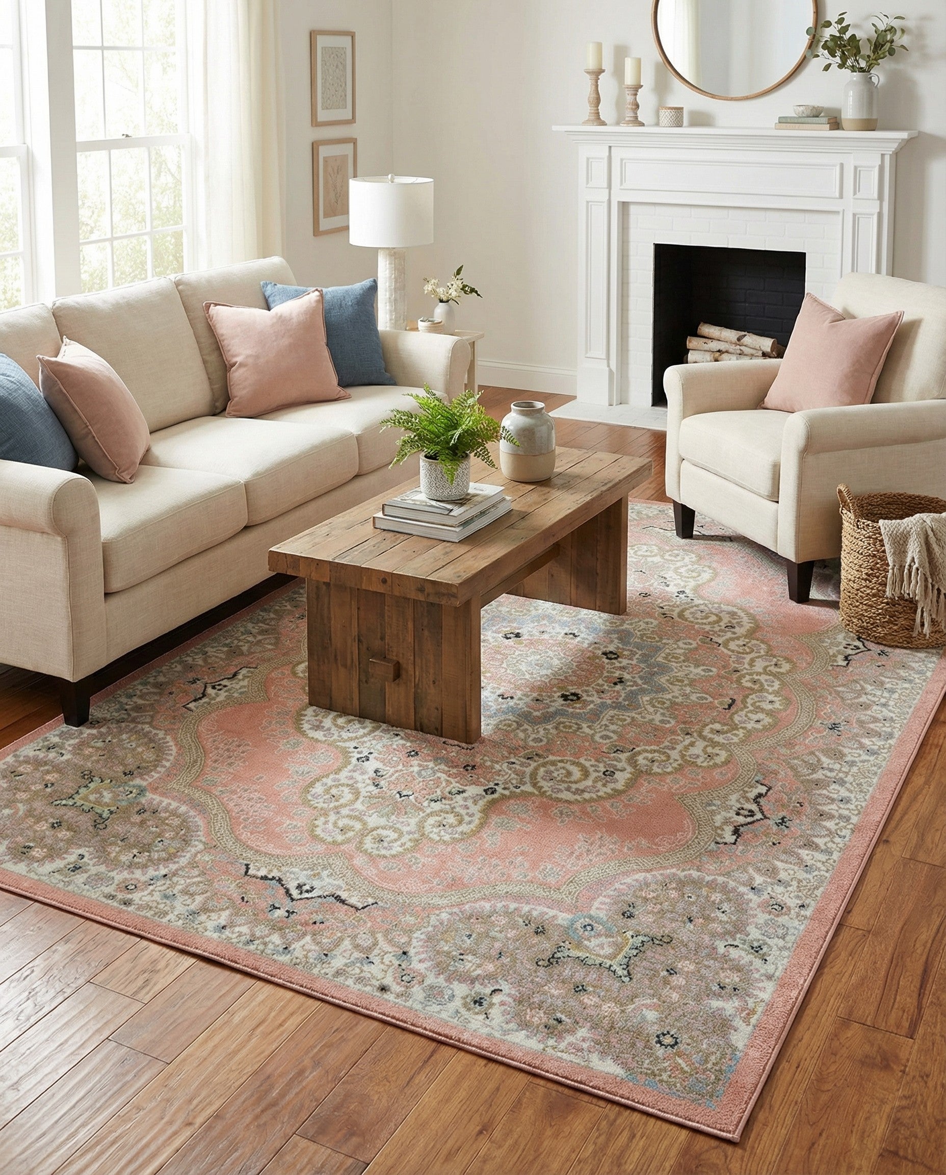 6' x 9' Kamala Washable Rug