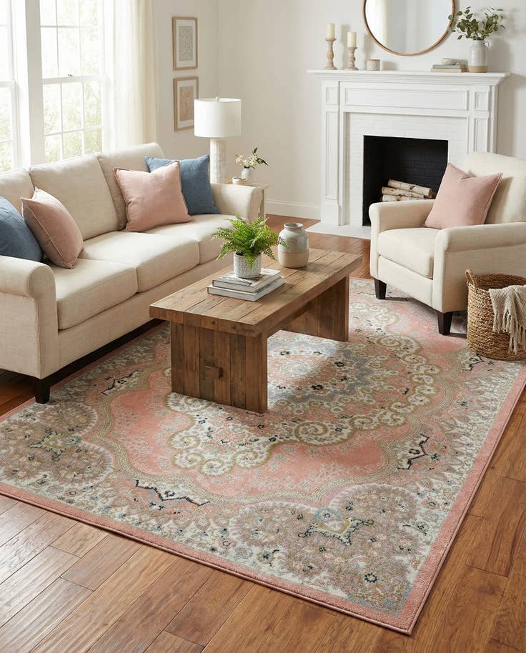 Detail image of 6' x 9' Kamala Washable Rug