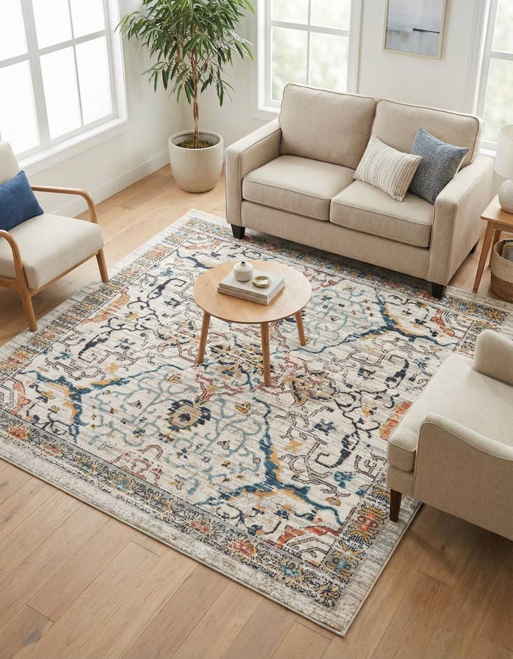 Detail image of 6' x 6' Lola Square Rug