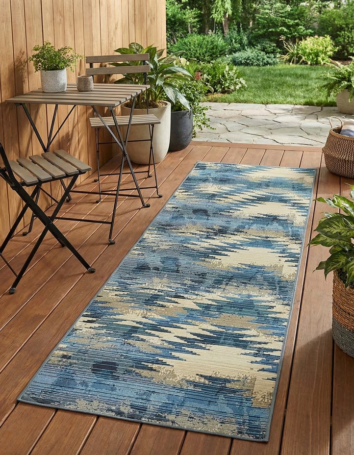 2' x 6' Easy-Clean Modern Indoor / Outdoor...