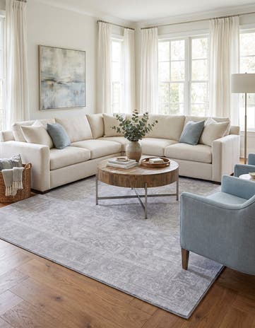 Gray Washable Timeless Rug