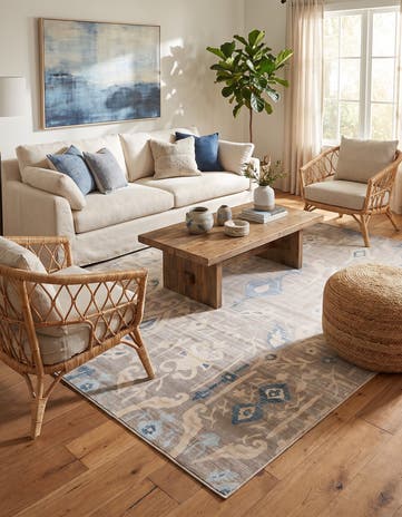 Dark Gray Victoria Rug