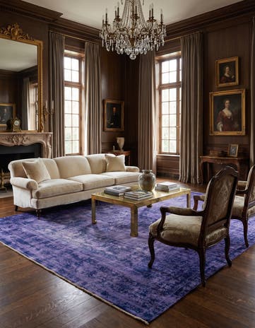 9' 7 x 12' 11 Vintage Royal Rug