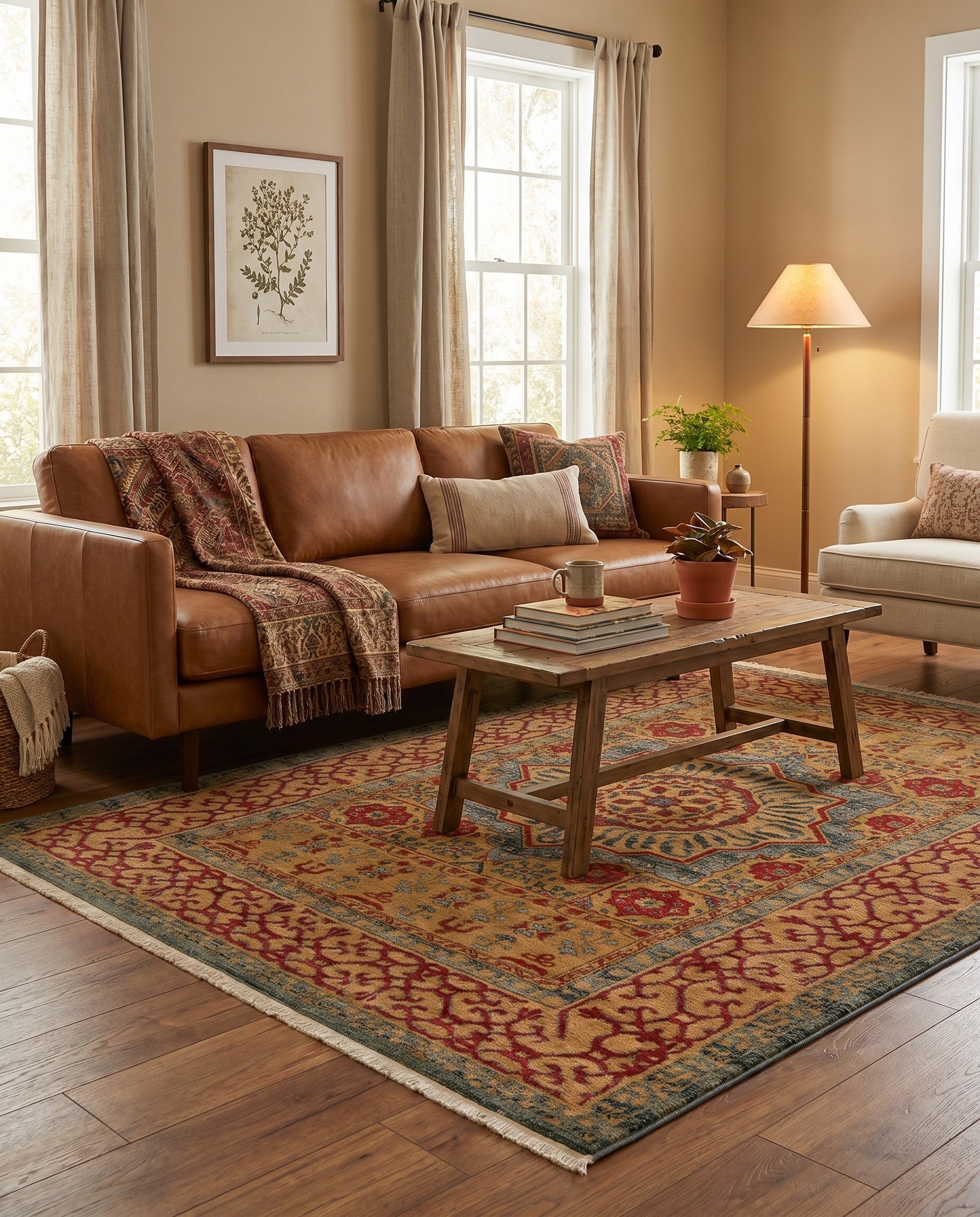 6' x 9' Mamluk Rug