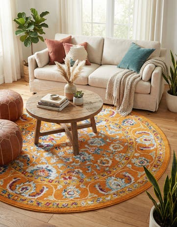 7' x 7' Aurelia Round Rug