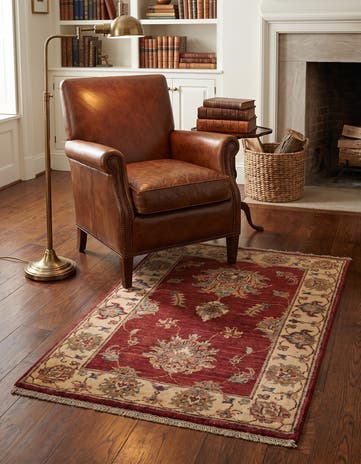 2' 1 x 3' 3 Hand Knotted Ziegler Rug