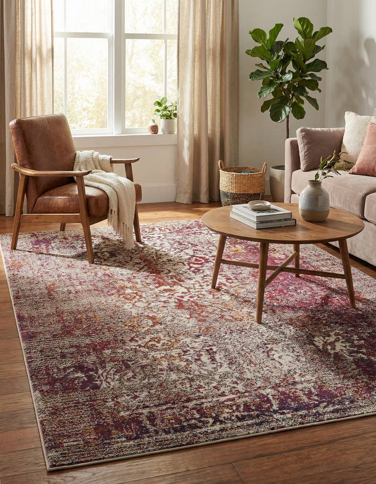 Detail image of 5' 4 x 7' 3 Fleur Rug