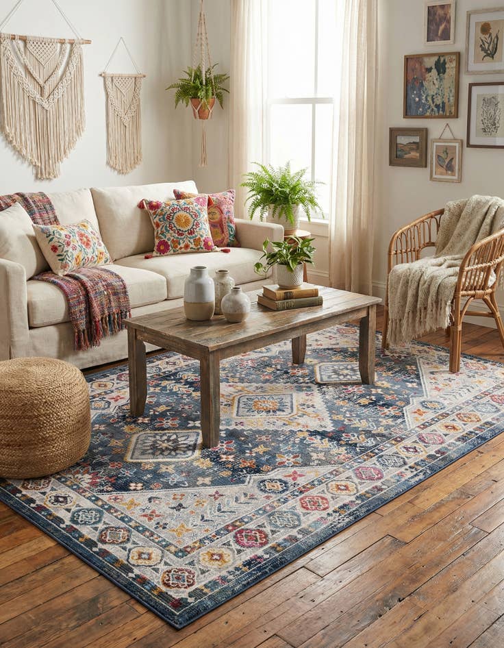 Detail image of 5' x 7' 10 Budapest Rug