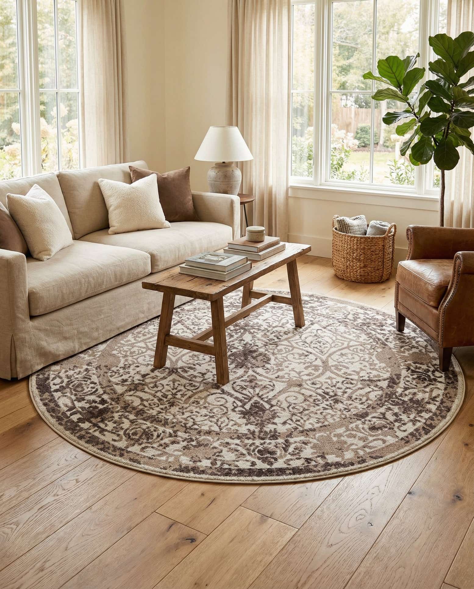 7' 10 x 7' 10 Vista Round Rug