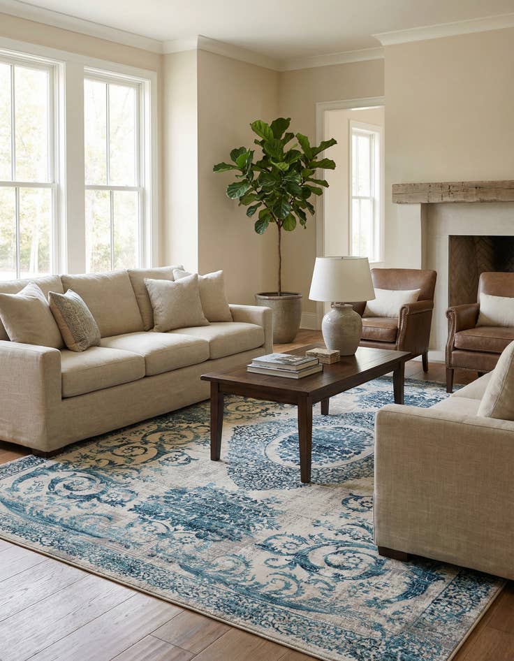 Detail image of 10' x 13' Finsbury Rug